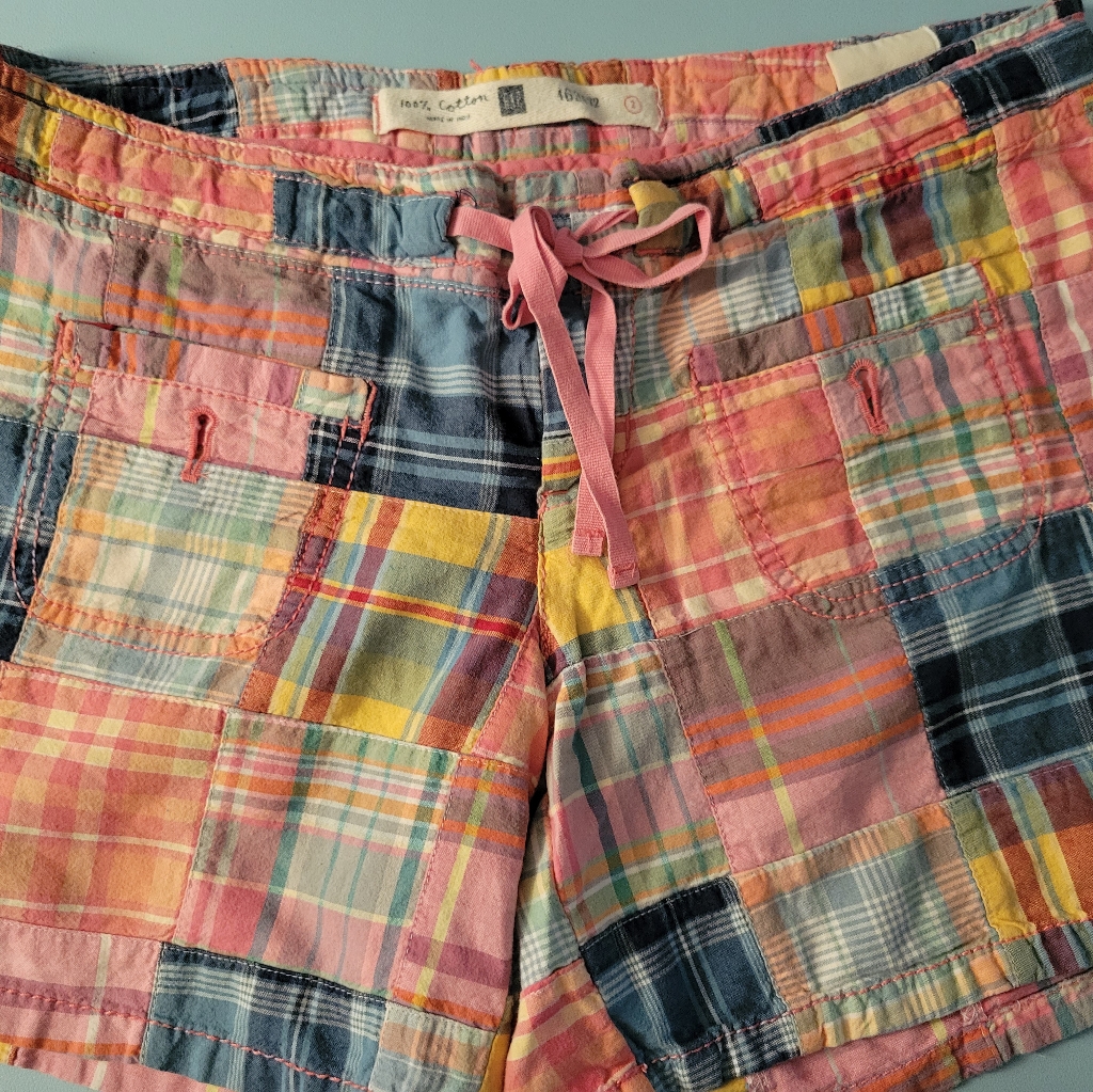 Gap Pink Patchwork Shorts